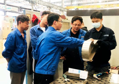 河南許昌煙機公司:舉辦鉚組合、激光焊接技術(shù)交流